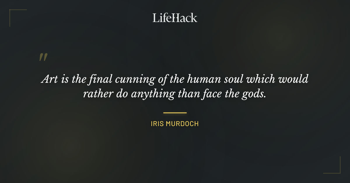 Quote by Iris Murdoch