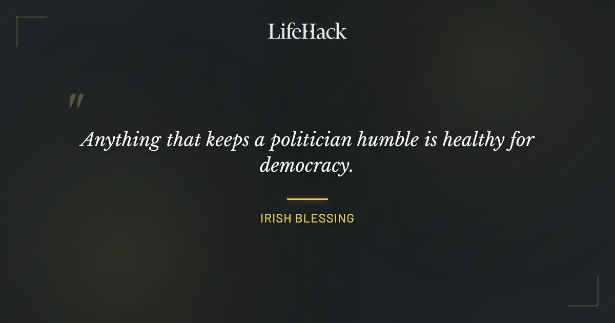 Quote by Irish Blessing
