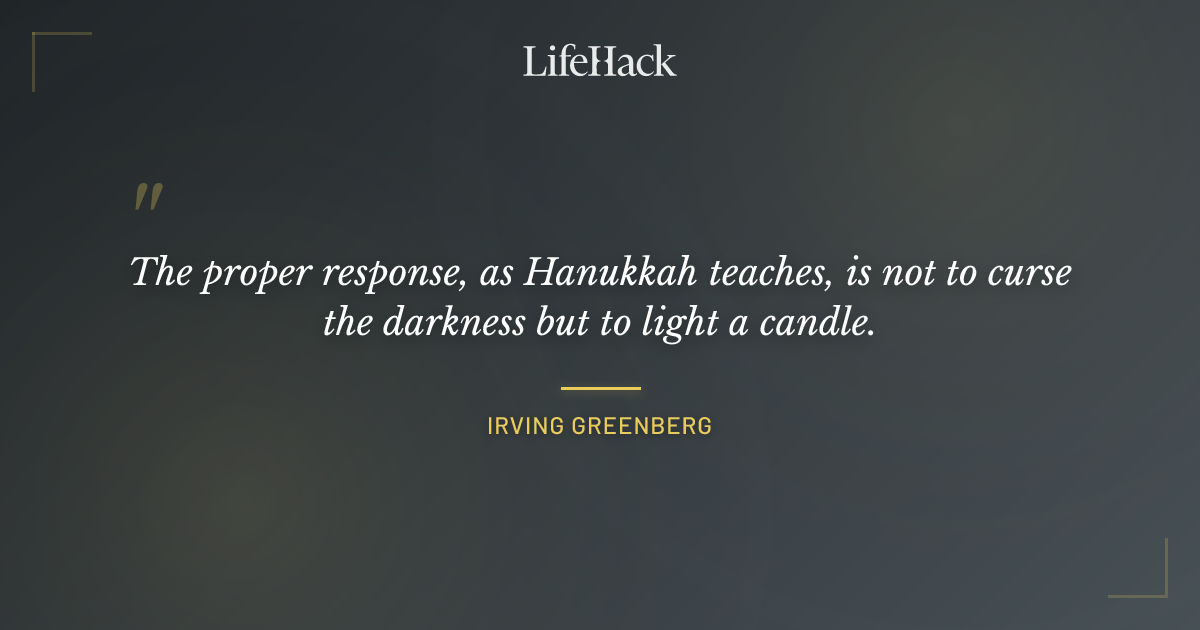 Quote by Irving Greenberg