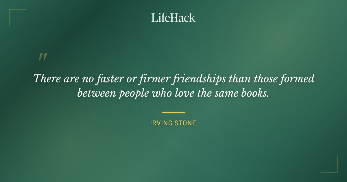 Quote by Irving Stone