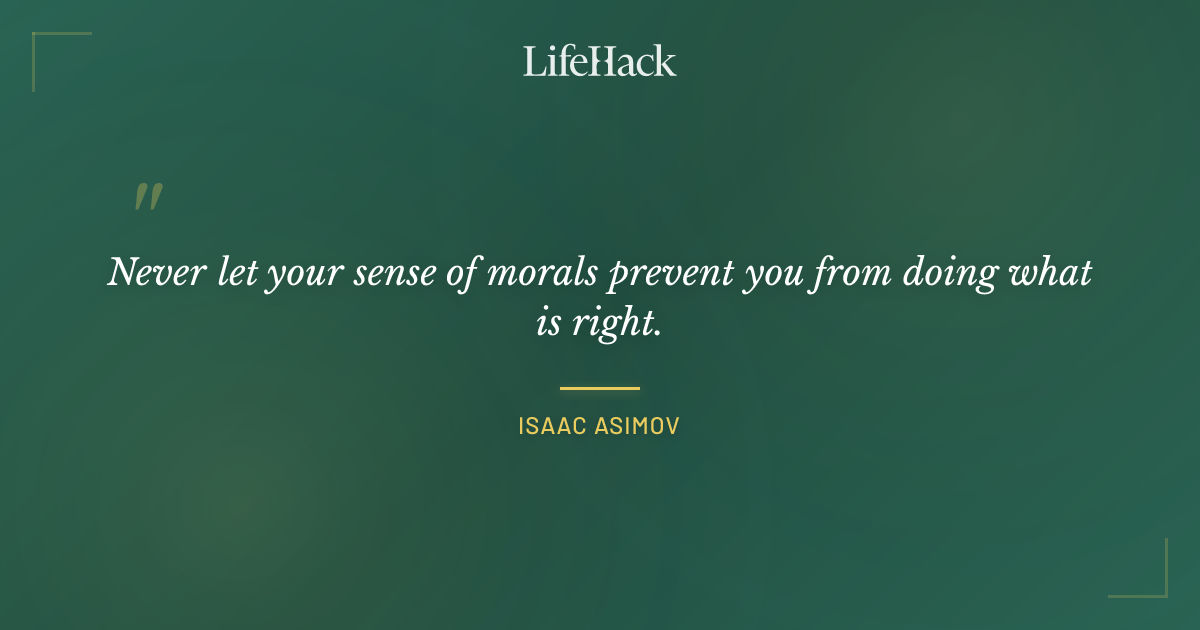 Quote by Isaac Asimov