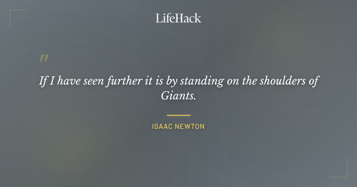 Quote by Isaac Newton