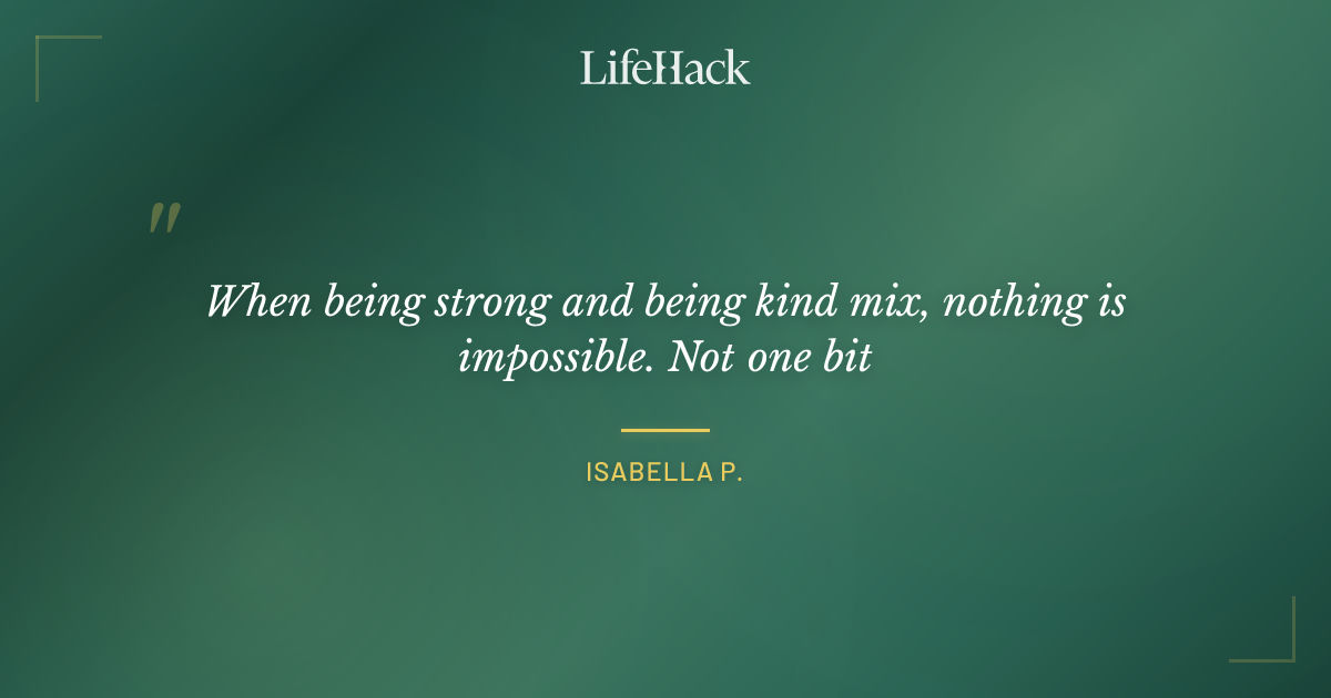 Quote by Isabella P.