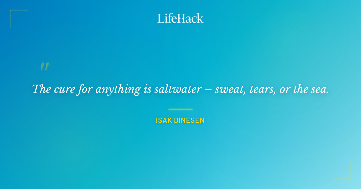 Quote by Isak Dinesen