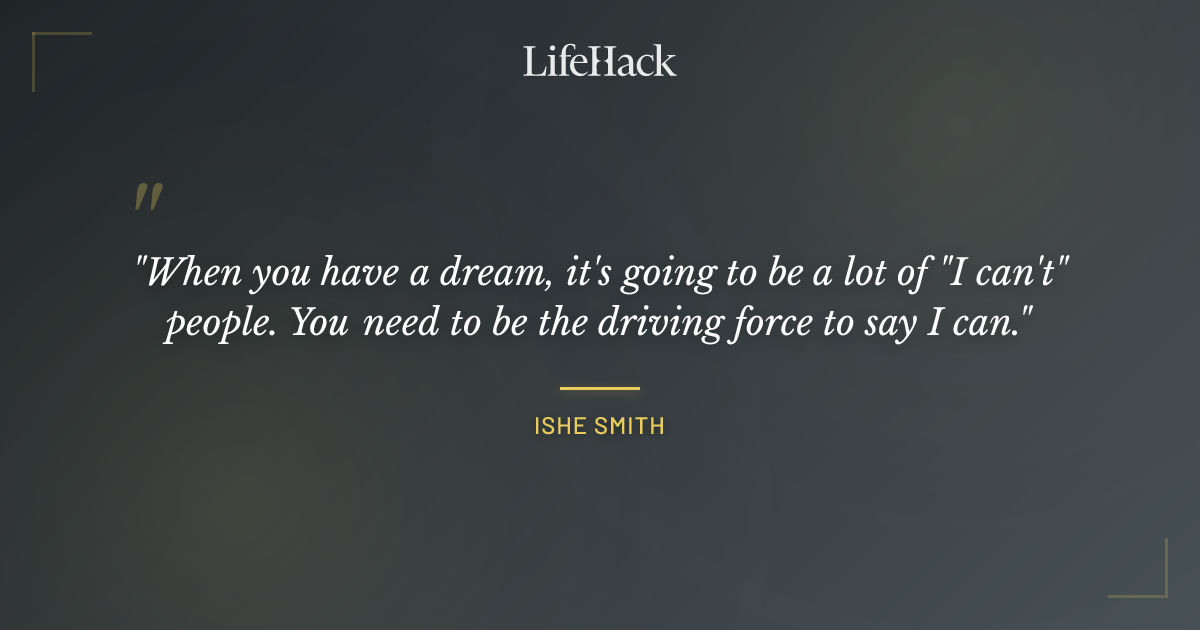 Quote by Ishe Smith