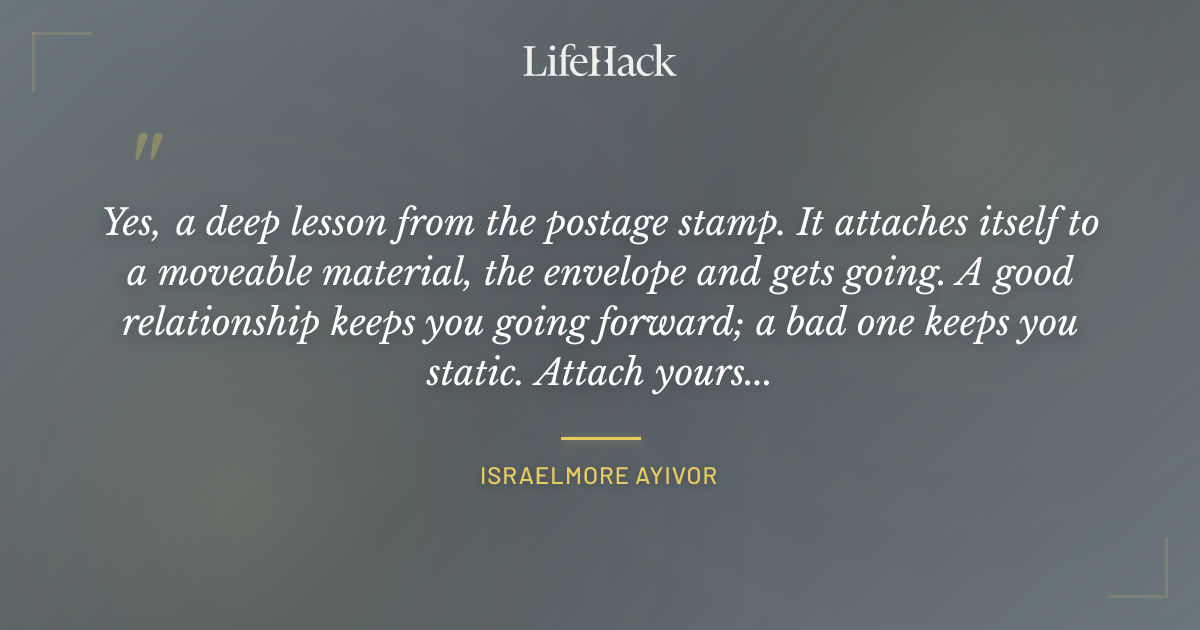 Quote by Israelmore Ayivor