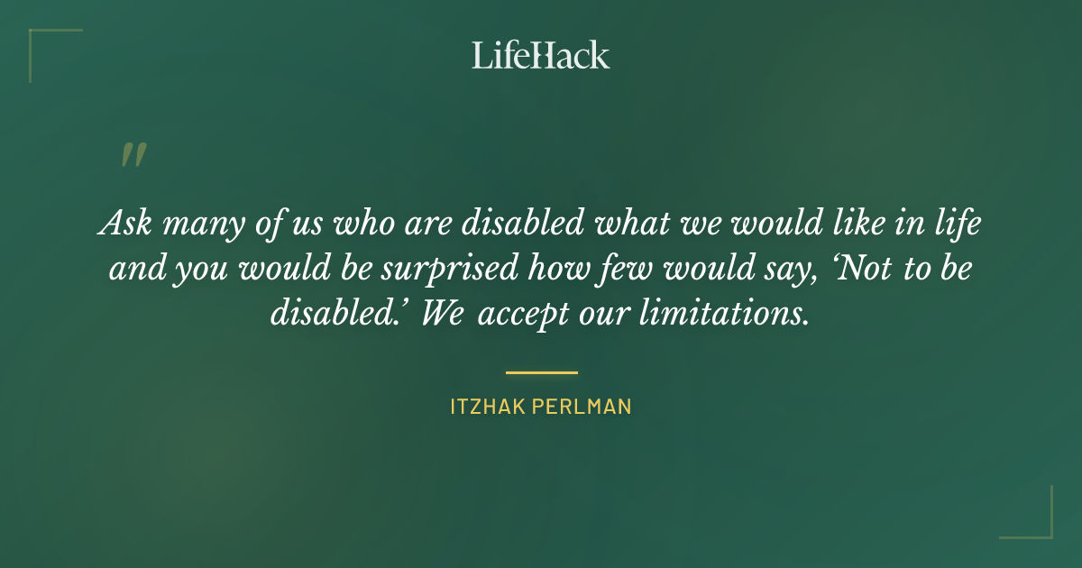 Quote by Itzhak Perlman