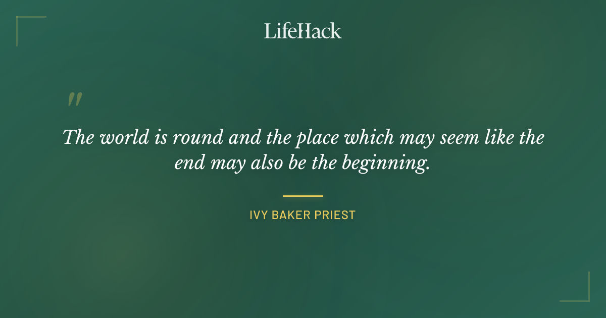 Quote by Ivy Baker Priest