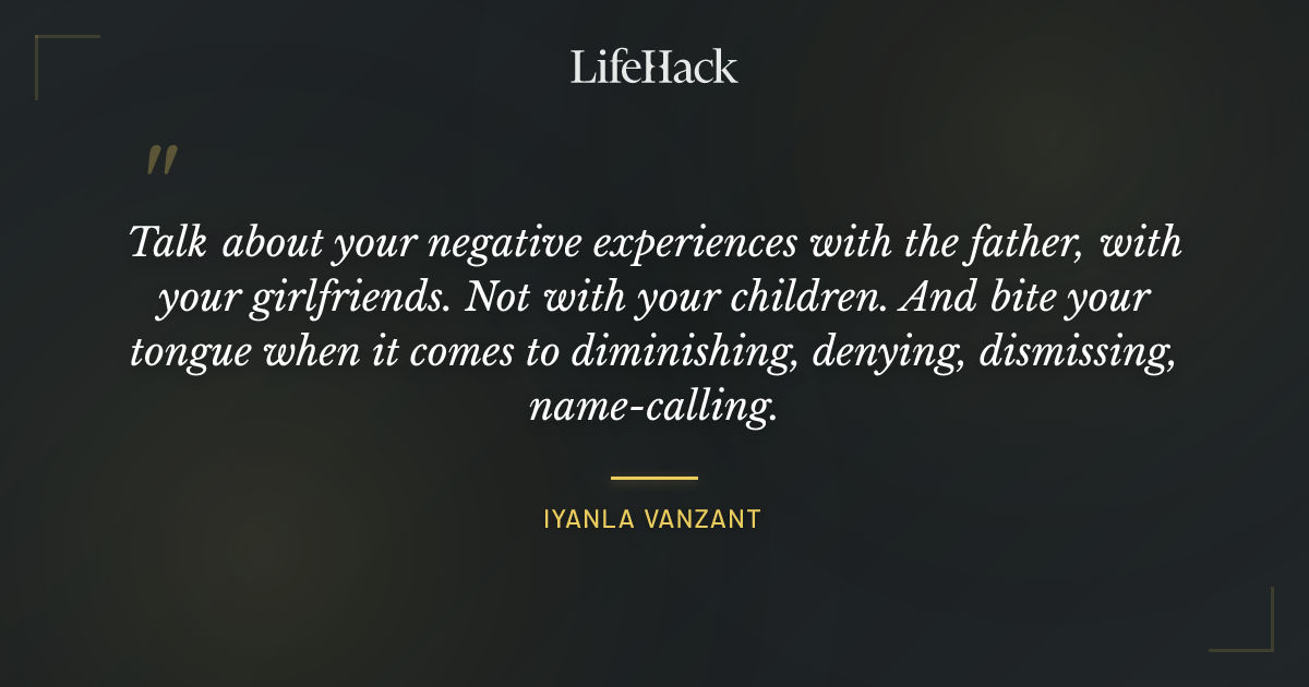 Quote by Iyanla Vanzant