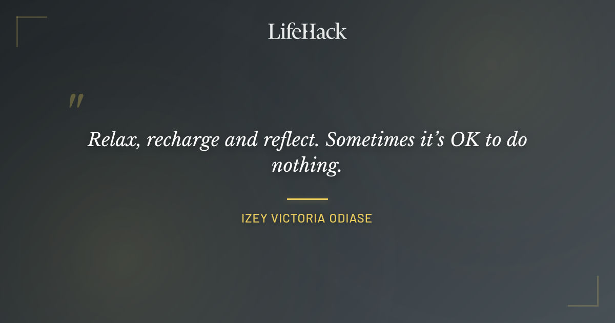 Quote by Izey Victoria Odiase