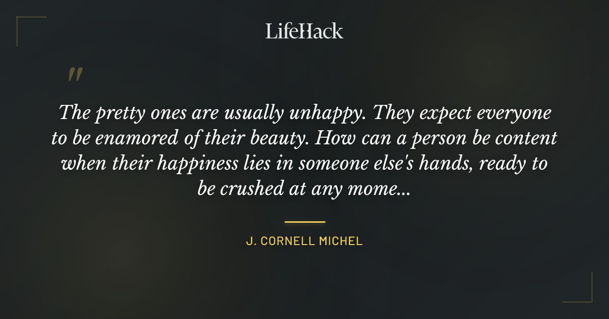 Quote by J. Cornell Michel
