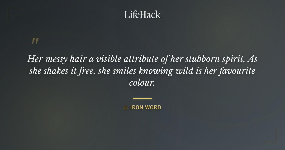 Quote by J. Iron Word