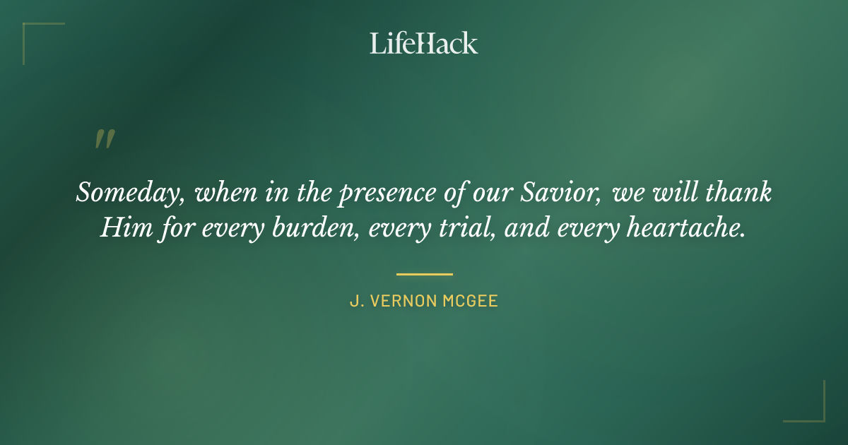 Quote by J. Vernon McGee