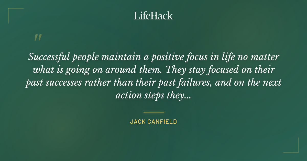 Quote by Jack Canfield