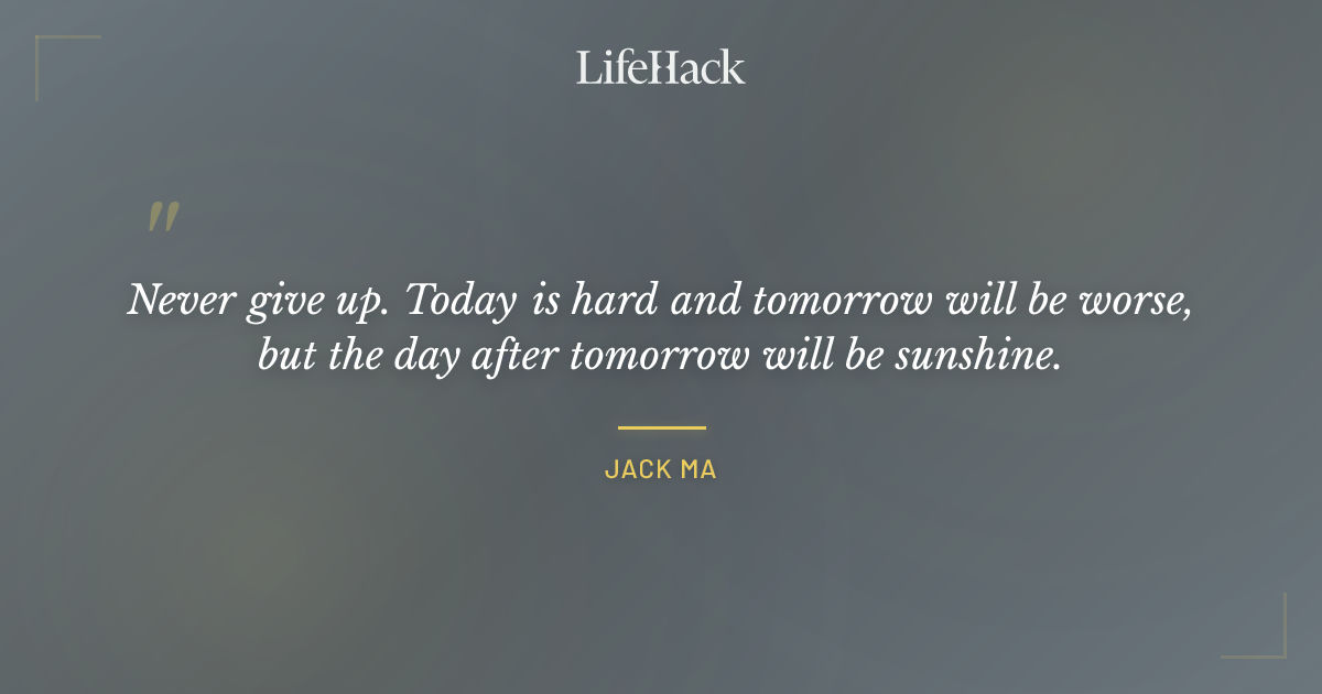 Quote by Jack Ma