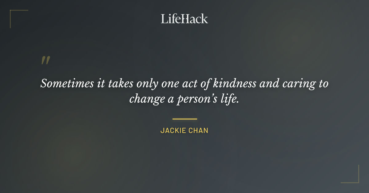 Quote by Jackie Chan