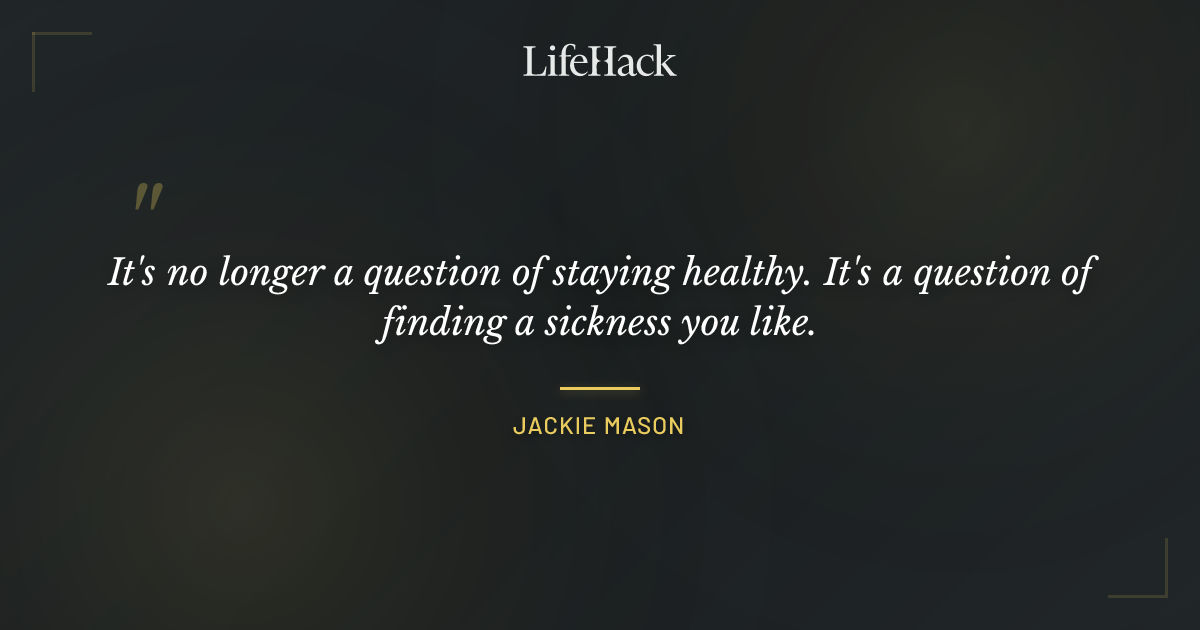Quote by Jackie Mason