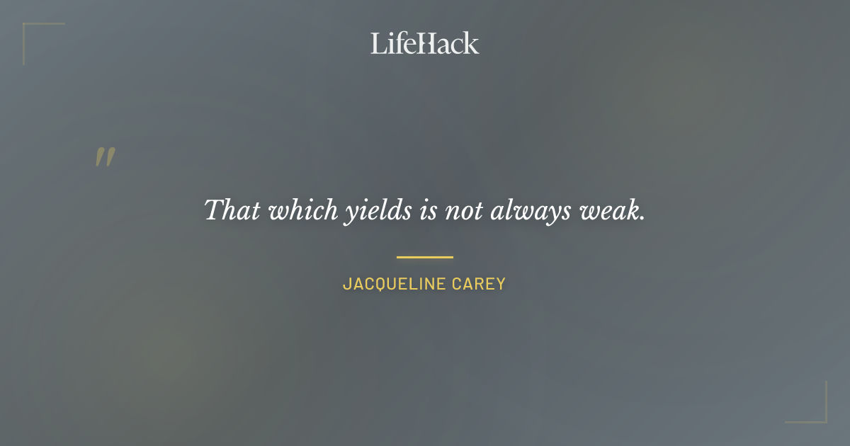 Quote by Jacqueline Carey