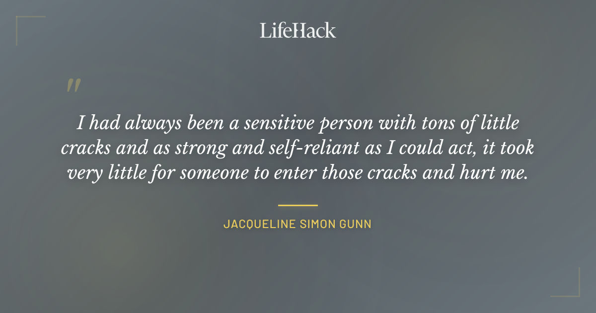 Quote by Jacqueline Simon Gunn
