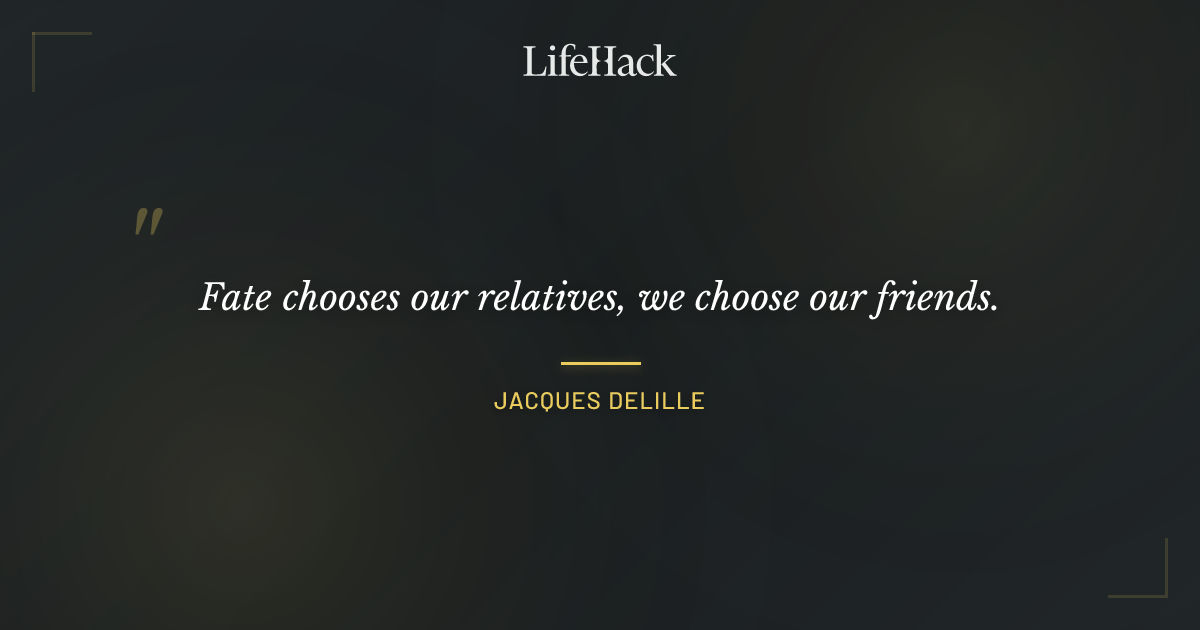 Quote by Jacques Delille