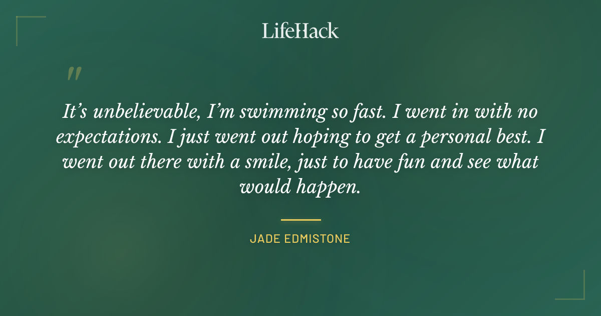 Quote by Jade Edmistone