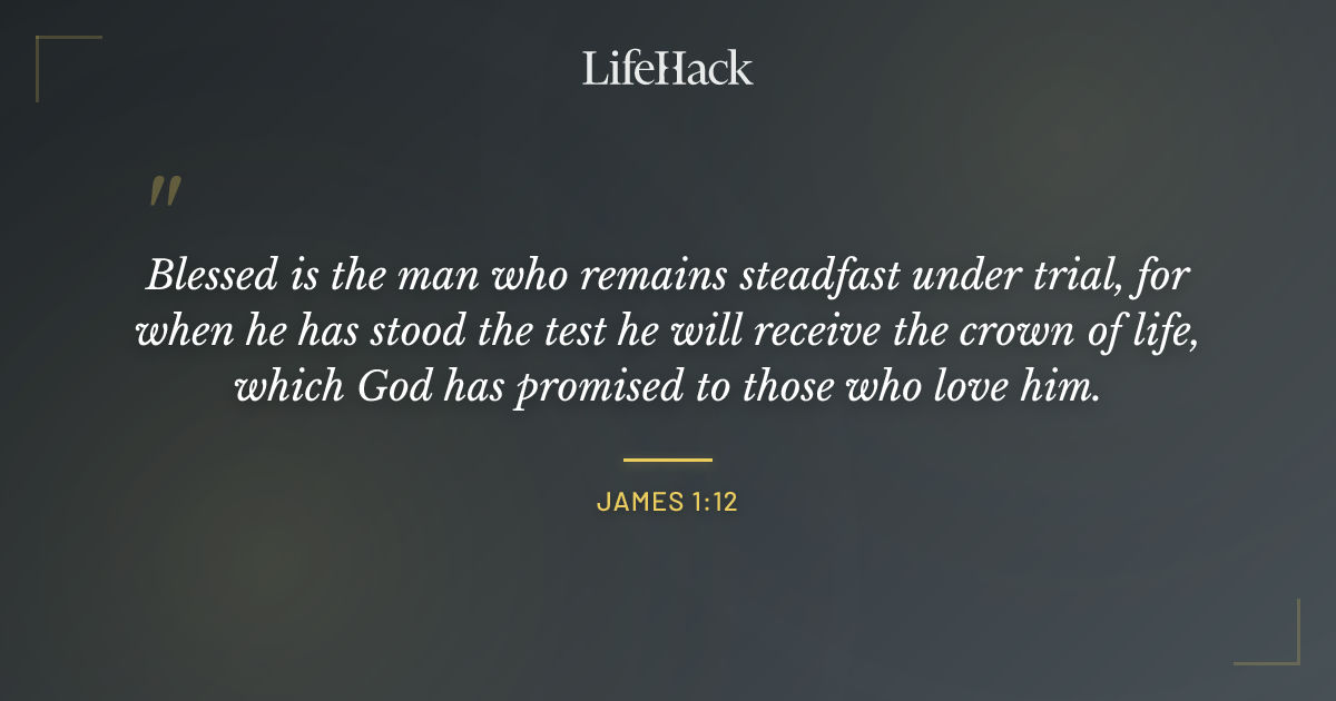 Quote by James 1:12