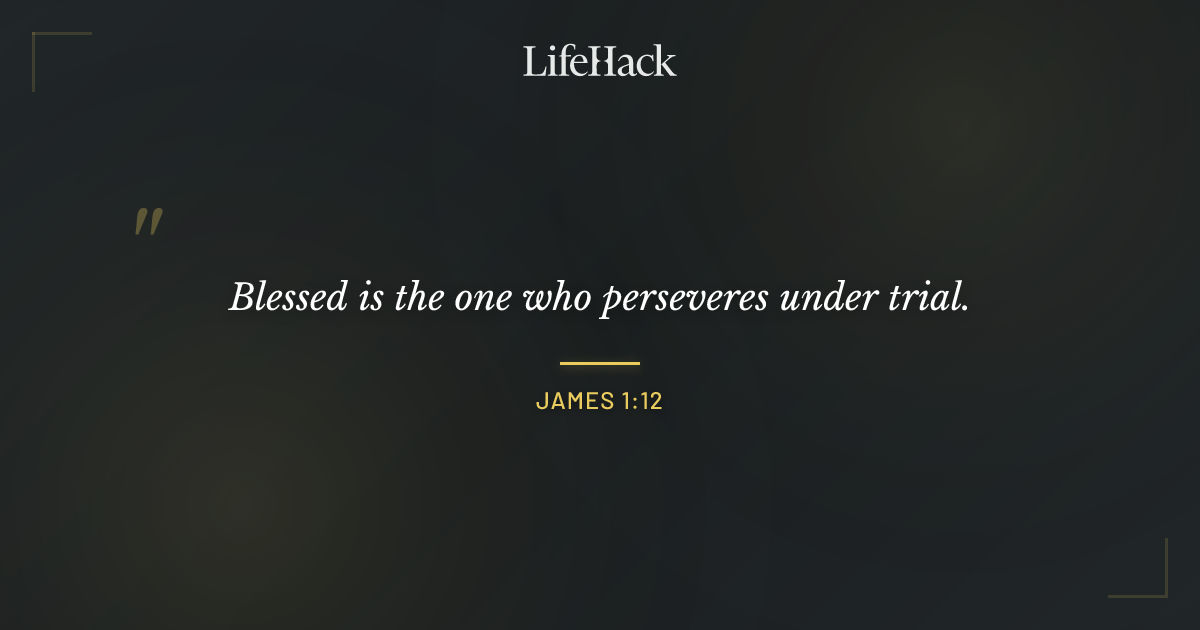 Quote by James 1:12