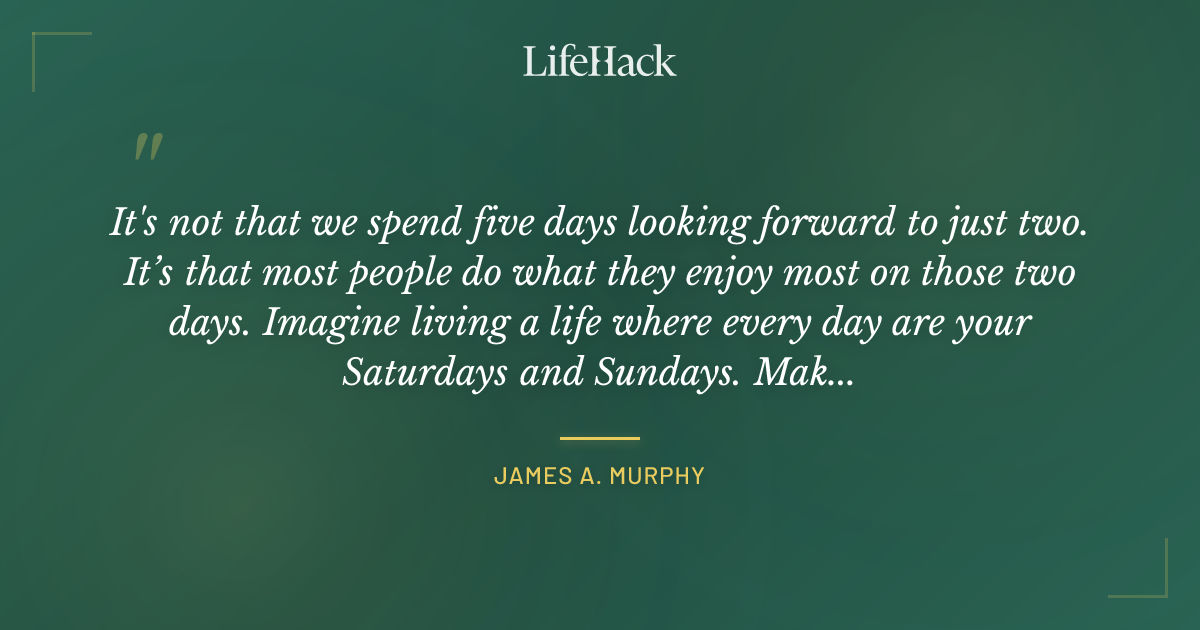 Quote by James A. Murphy