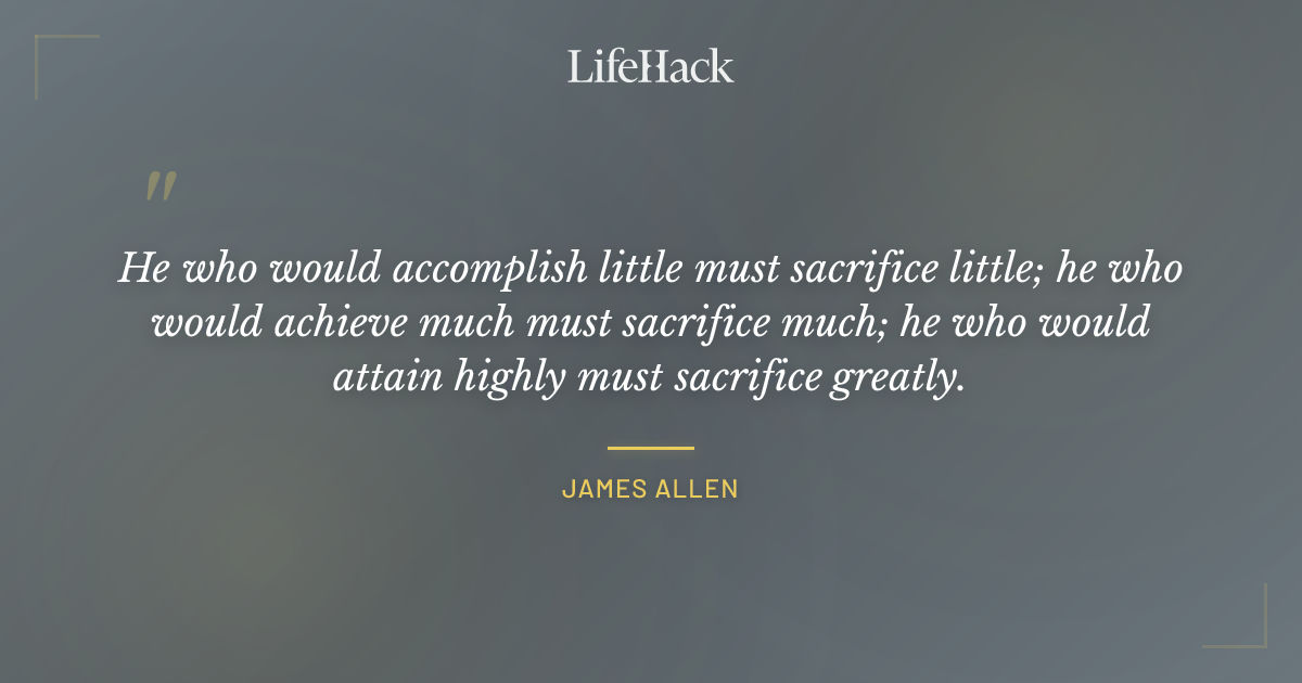 Quote by James Allen