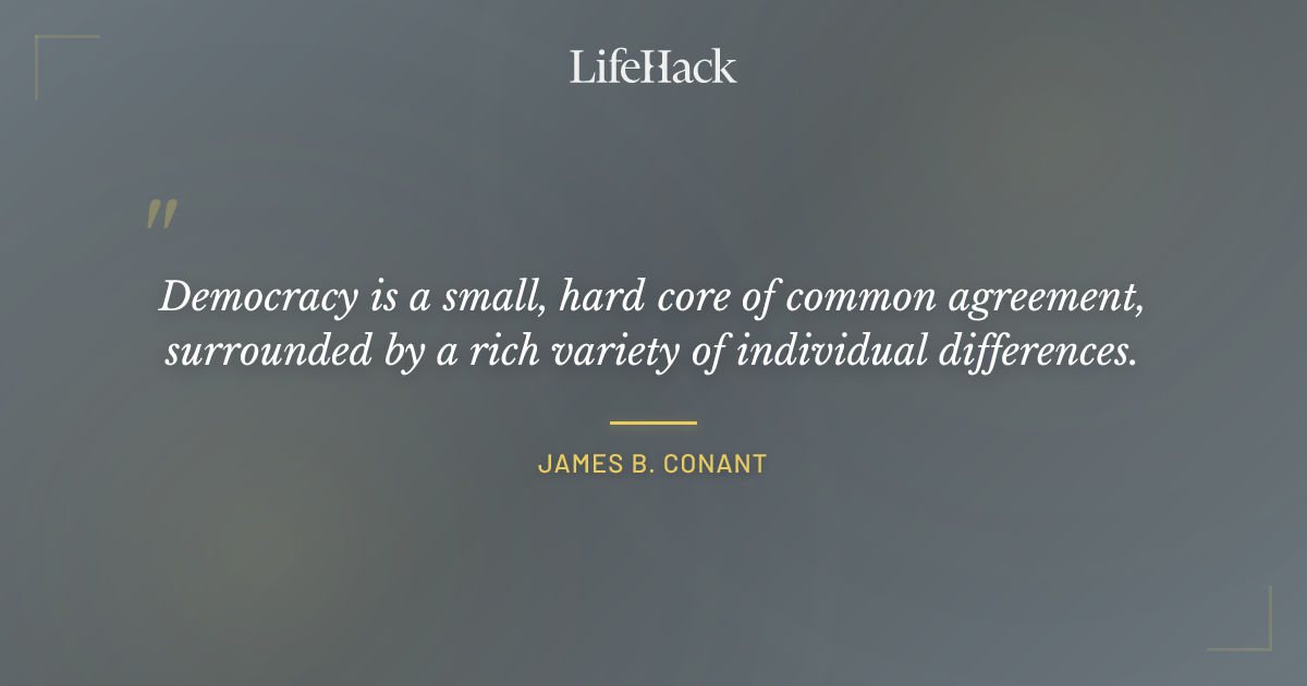 Quote by James B. Conant