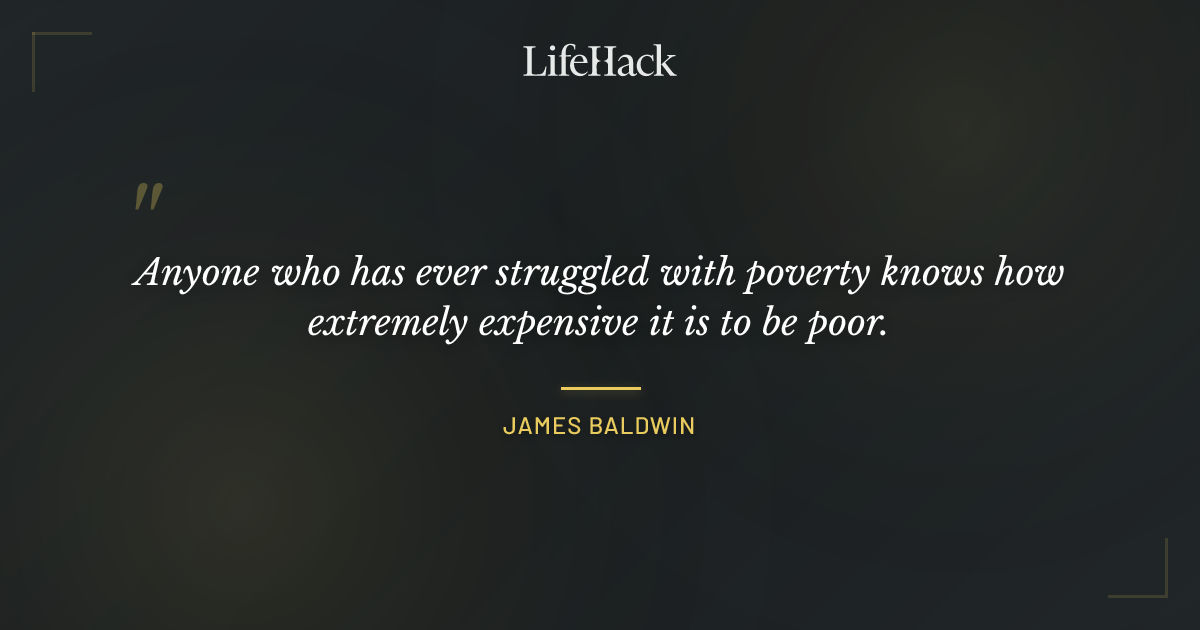 Quote by James Baldwin