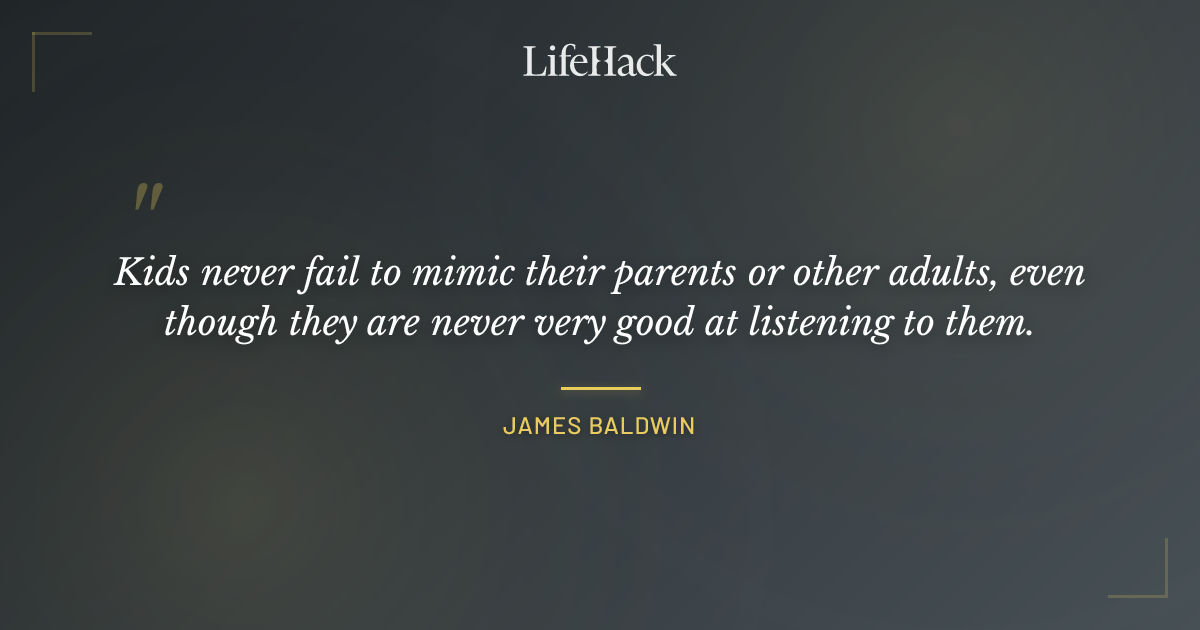 Quote by James Baldwin