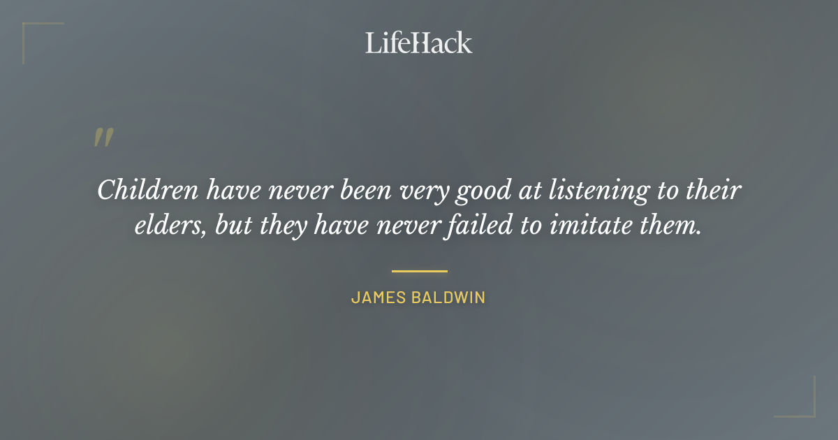Quote by James Baldwin