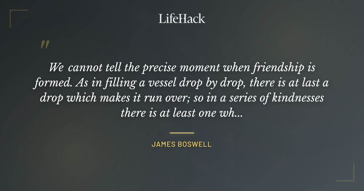 Quote by James Boswell
