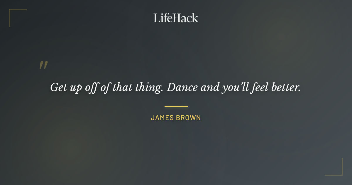 Quote by James Brown