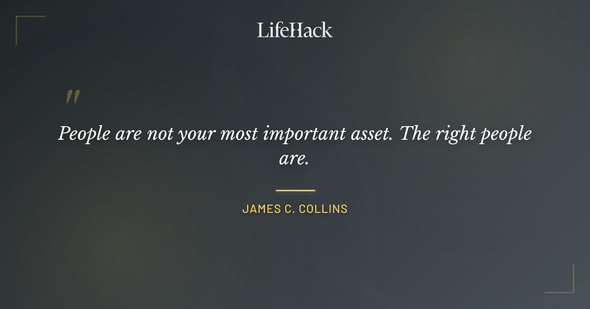 Quote by James C. Collins