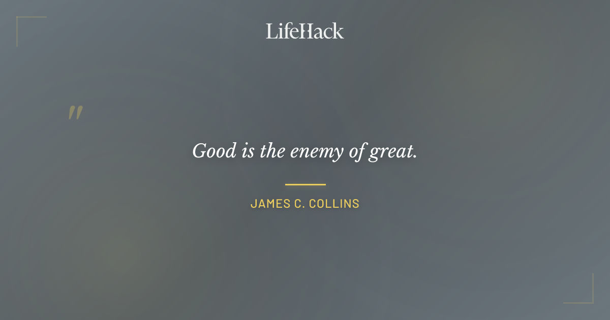 Quote by James C. Collins