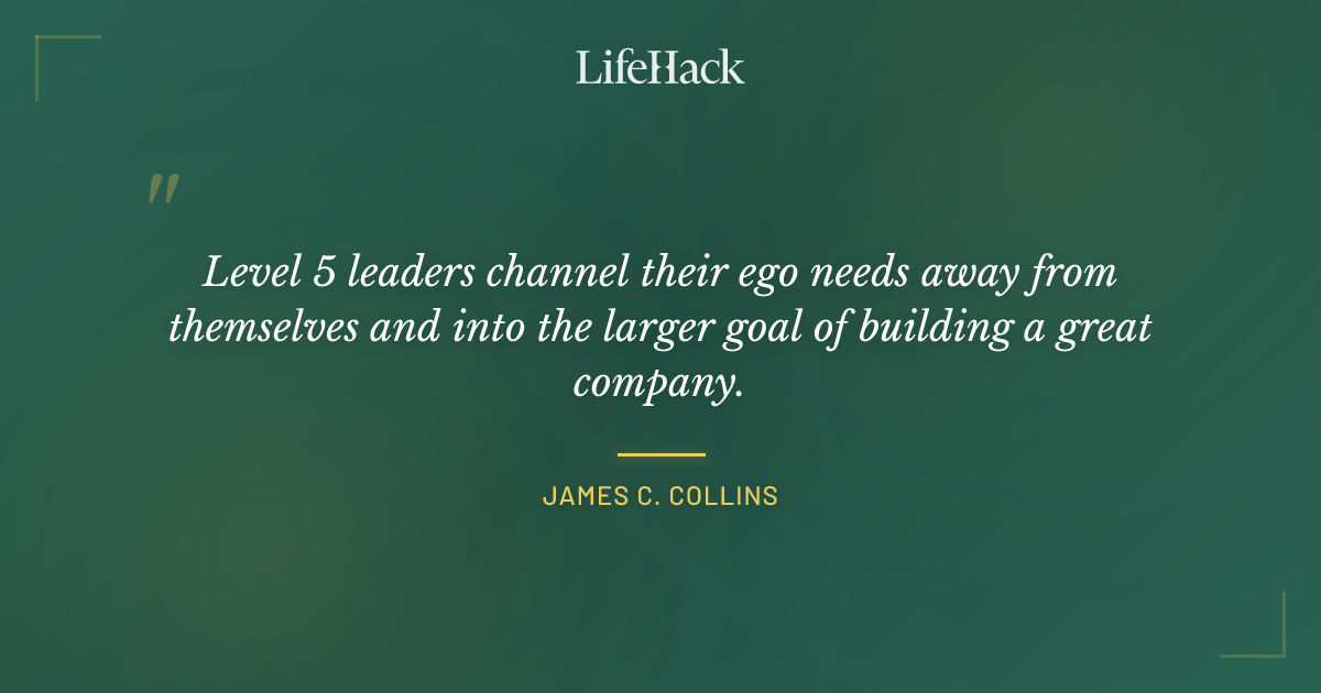 Quote by James C. Collins