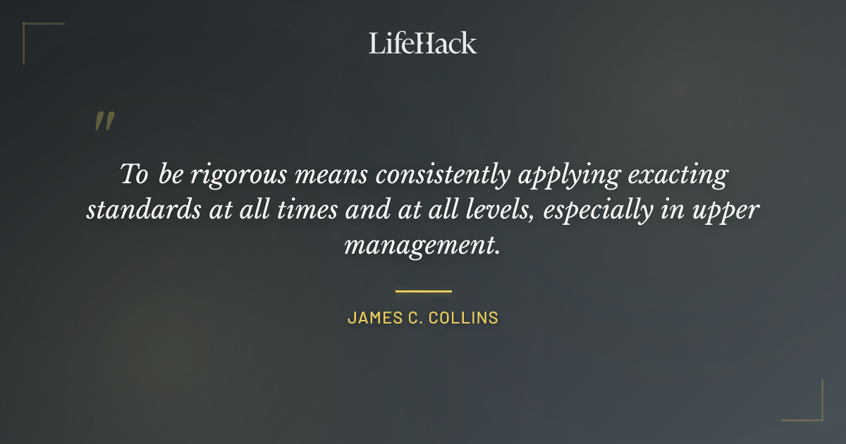 Quote by James C. Collins