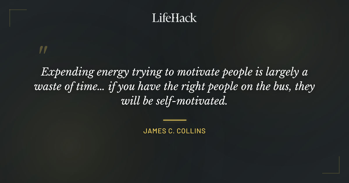 Quote by James C. Collins