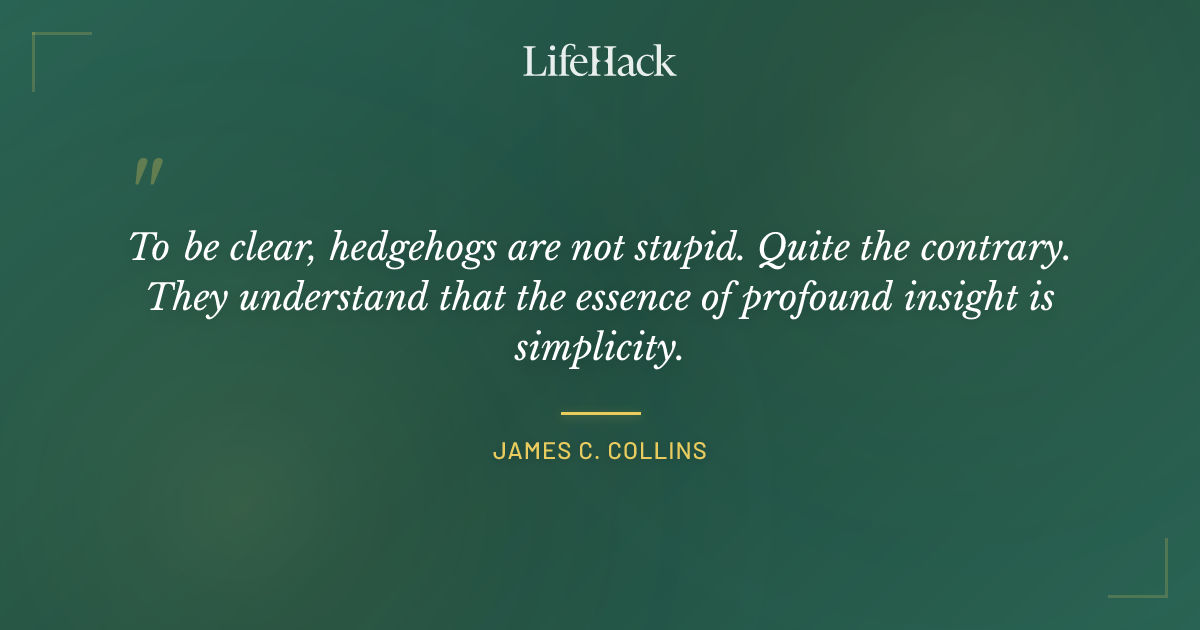 Quote by James C. Collins