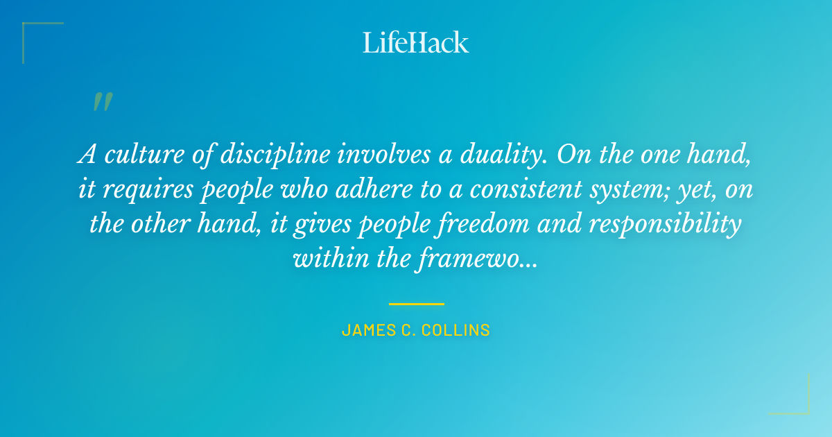 Quote by James C. Collins