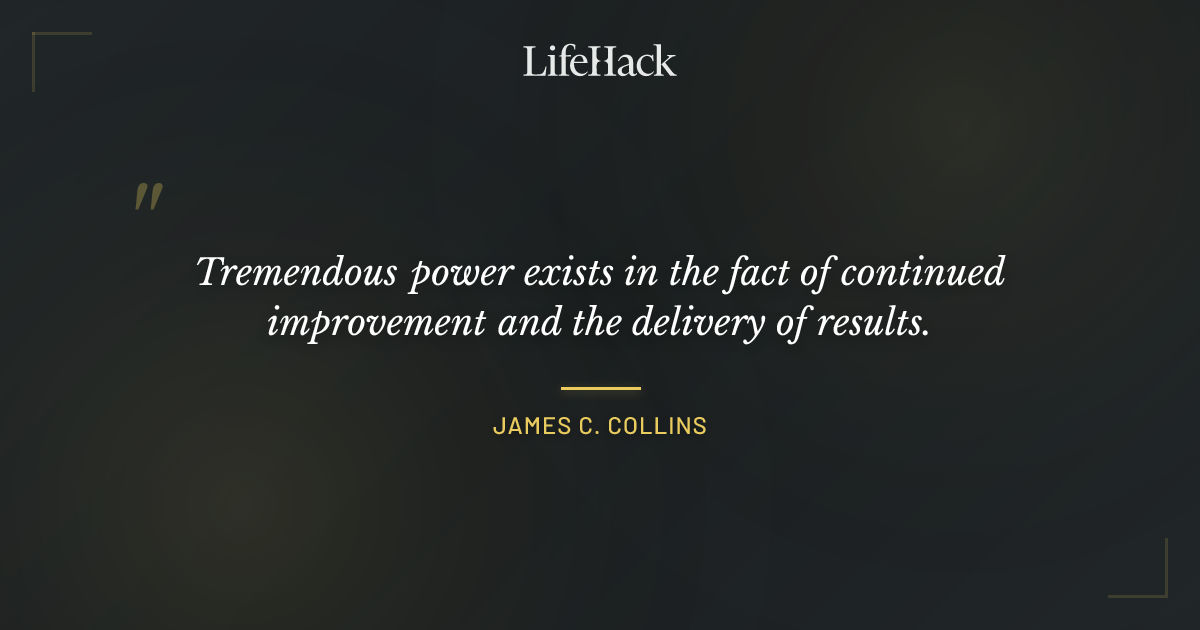 Quote by James C. Collins