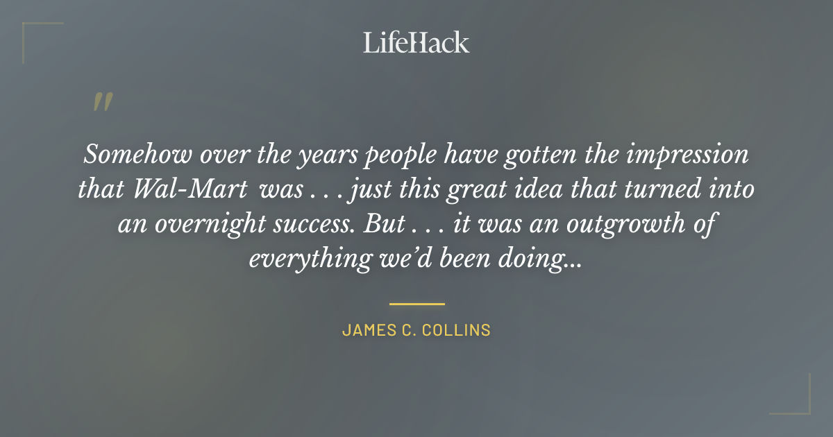 Quote by James C. Collins