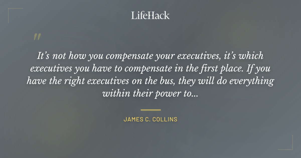 Quote by James C. Collins