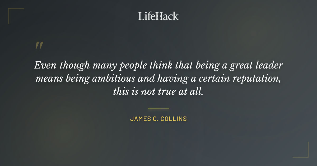 Quote by James C. Collins