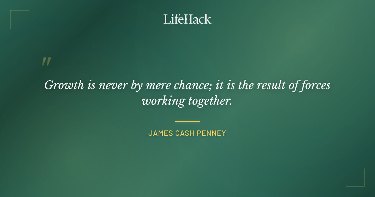 Quote by James Cash Penney