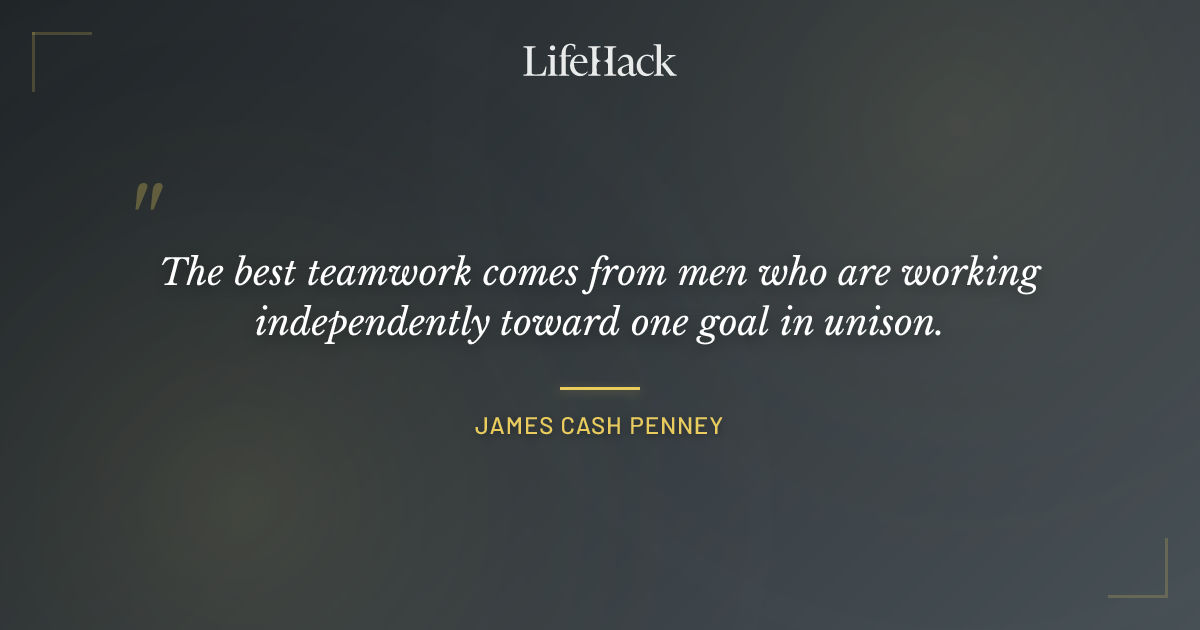 Quote by James Cash Penney