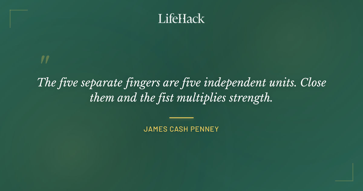 Quote by James Cash Penney