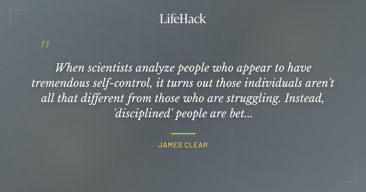 Quote by James Clear